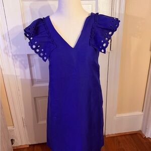 J. Crew Electric Blue Dress petite